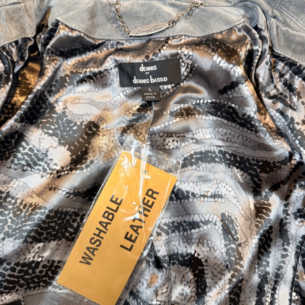 Brand New Washable‎ Leather Jacket - Picture 3 of 5